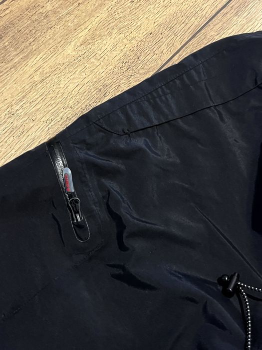 Czarne spodnie wodoodporne odblaskowe Mckinley