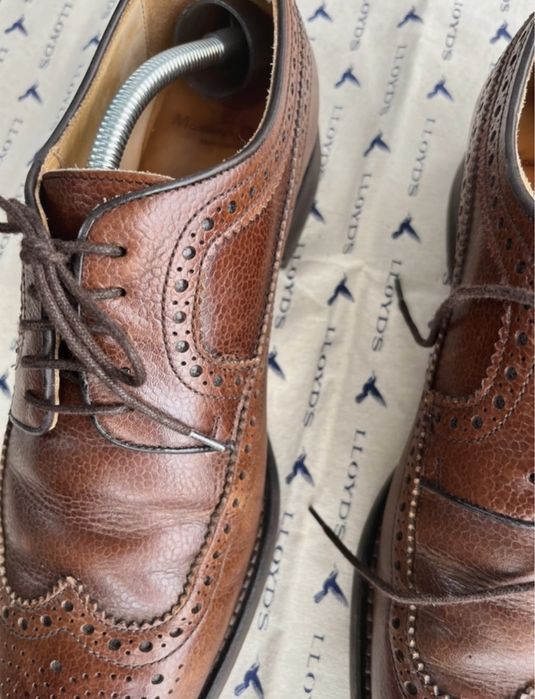 Sapatos em Pele Massimo Dutti