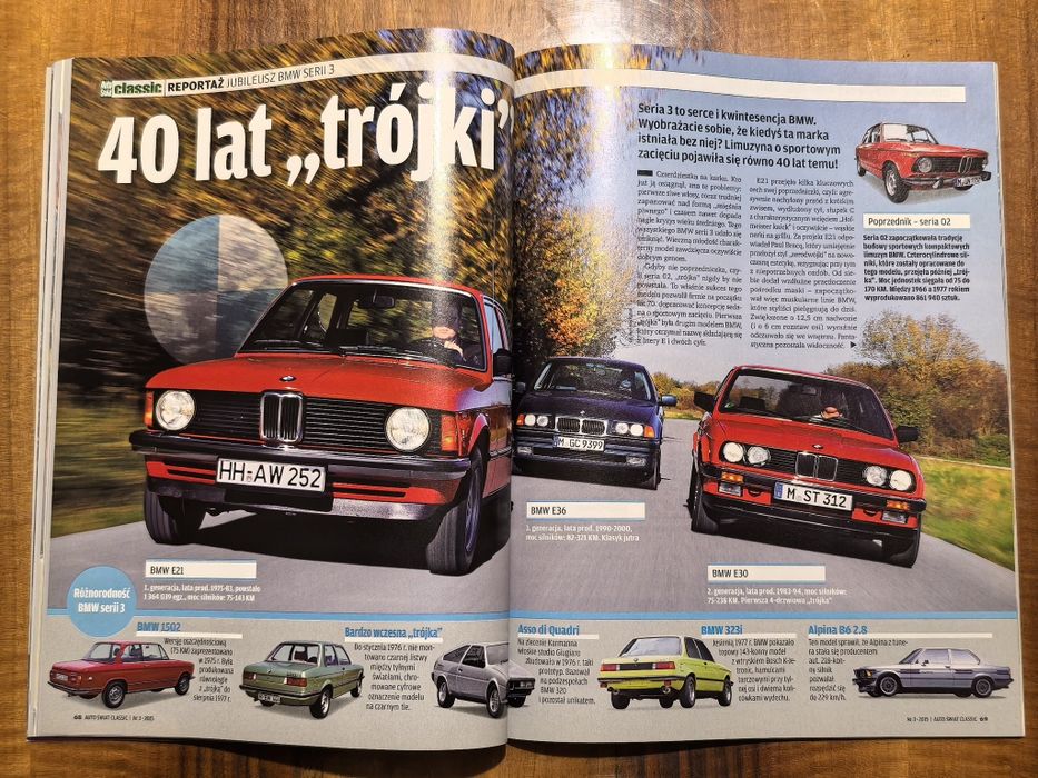 Classic. Auto świat nr. 3/2015.