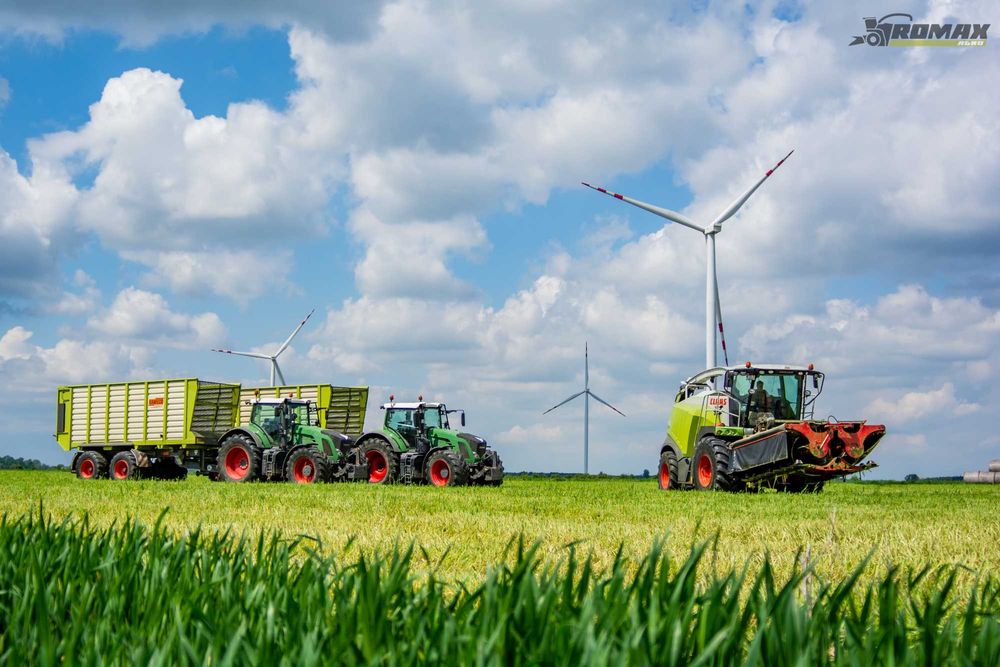 Zbiór kukurydzy sieczkarniami na kiszonkę wraz z odwozem | CLAAS | JAGUAR | FENDT | SHREDLAGE® | RomaxAgro