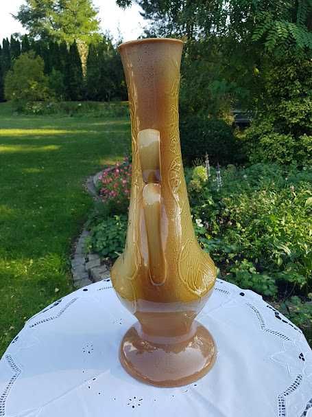 Duży wazon ( 55 cm) okolicznościowy, ceramika Mirostowice.