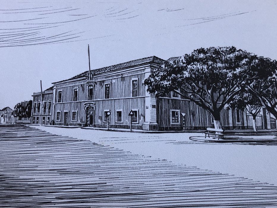 12 Postais de angola antiga, desenhos de carlos ferreira