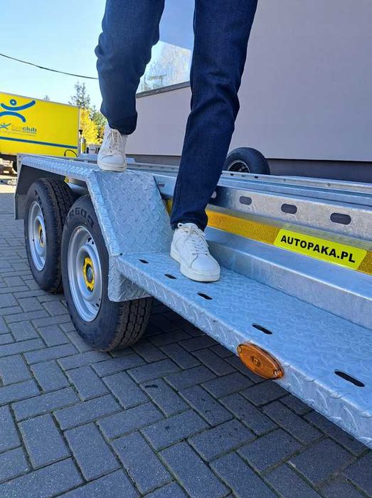 Przyczepa laweta do minikoparki WARK DMC 3500kg