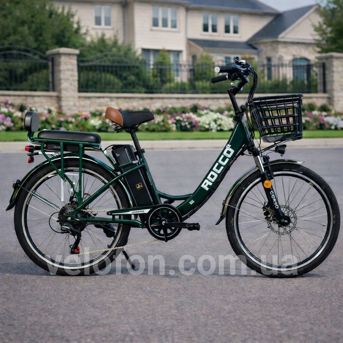 Електровелосипед 26” Corso Rocco 500W 20Ah, безкоштовна доставка