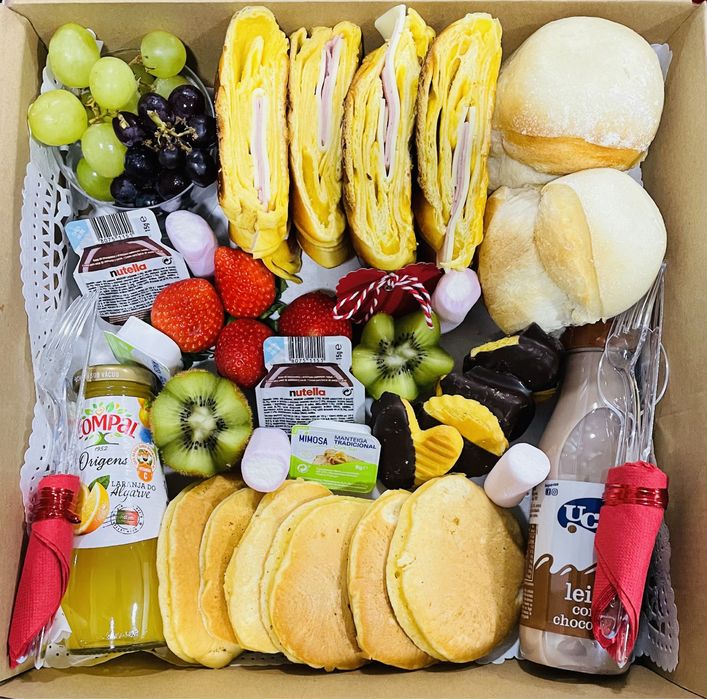 Box pequeno almoço