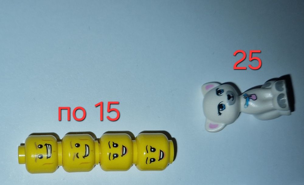 lego. Оригінальні фігурки та детали