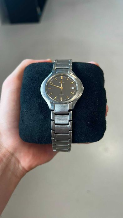Citizen Attesa Eco-Drive Titanium Safira JDM – A114-H09921