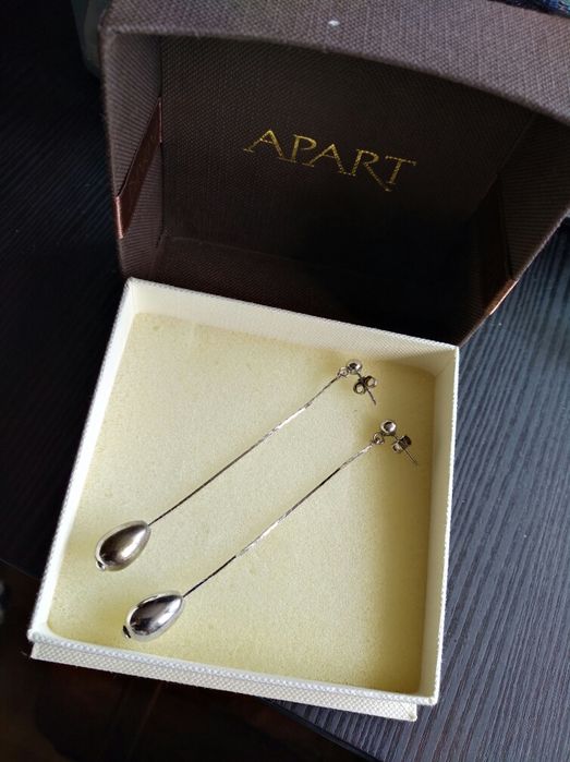 Kolczyki srebrne Apart, srebro 925