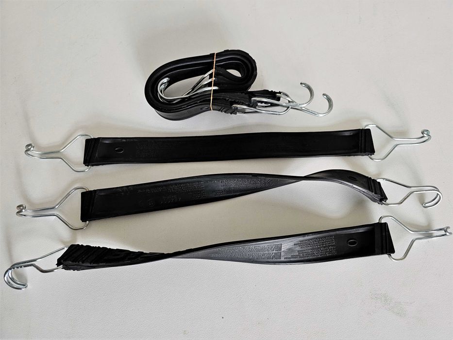 Pasy Transportowe Mocujący Zabezpieczający Spinający Wózek Kosz Guma