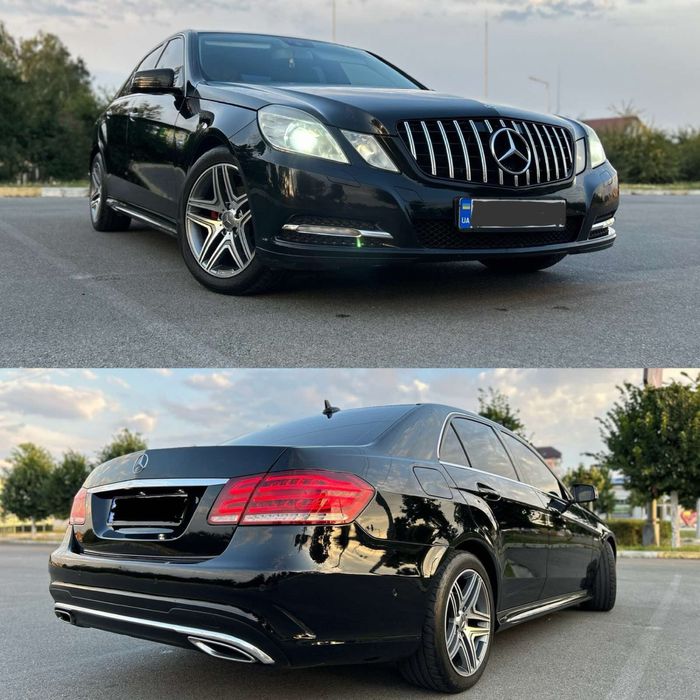 Mercedes W212 1.8 газ/бензин обслужен. Обвес AMG.Обмен на недвижимость
