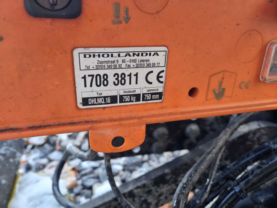 Winda Dhollandia 750 kg do Iveco Daily z montazem. Zakup na raty.