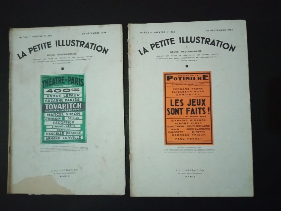 34 revistas La petite illustration