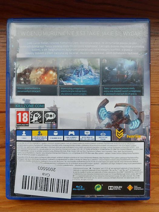 Killzone Shadow Fall Ps4 PL
