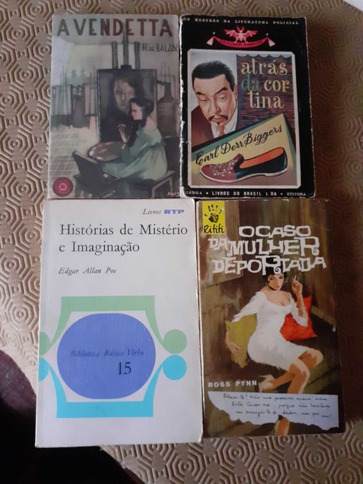Livros de Bolso Europa-América e Livros RTP e outros