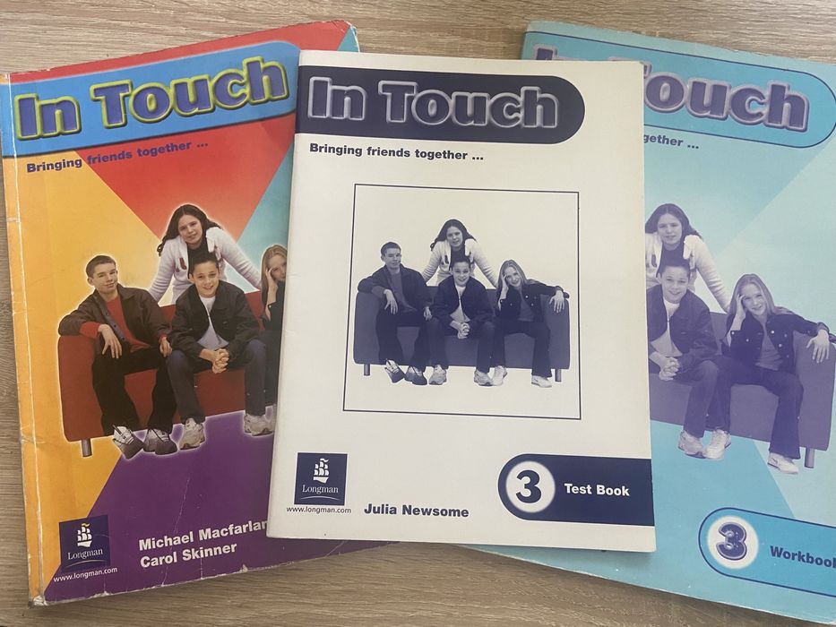 Комплект in Touch 3 Students book Workbook i Test book з CDдиском