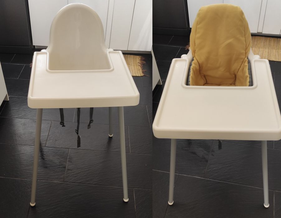 Cadeira de Alimentação com capa e tabuleiro IKEA
