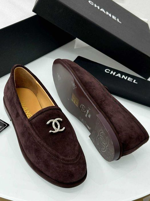 Mokasyny Chanel! Czarne i czekoladowe! Premium 36-40