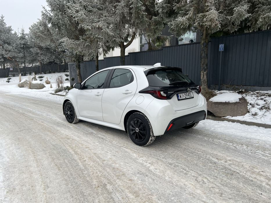 Mazda 2 Hybrid, 2022r, hatchback– Wynajem z wykupem, Bez BIK/KRD!