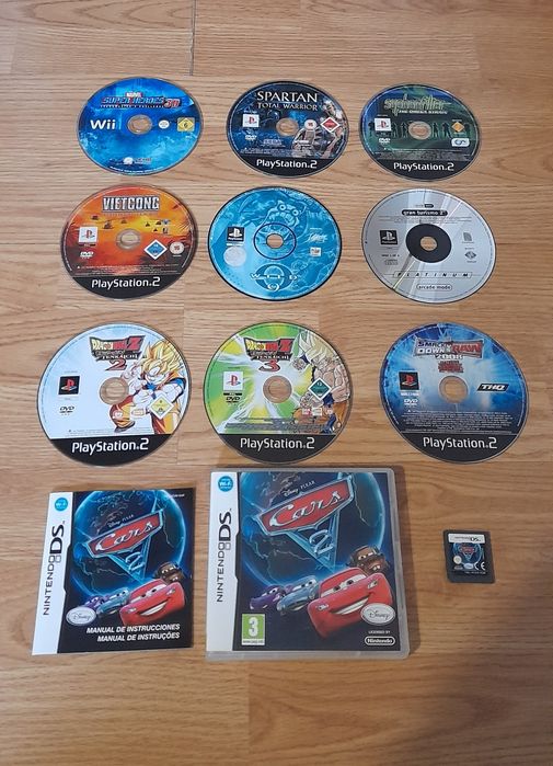 Jogos Originais Playstation 1/Playstation 2/Nintendo DS/Wii
