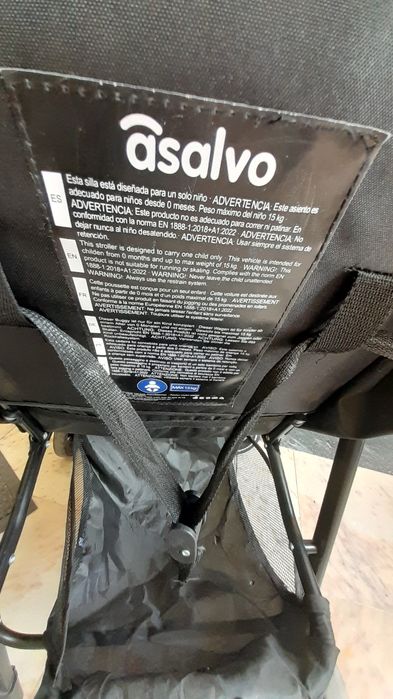Carrinho de Passeio para criança de Asalvo ,Berlin. Fabricado na Sivilia,Espanha. .
