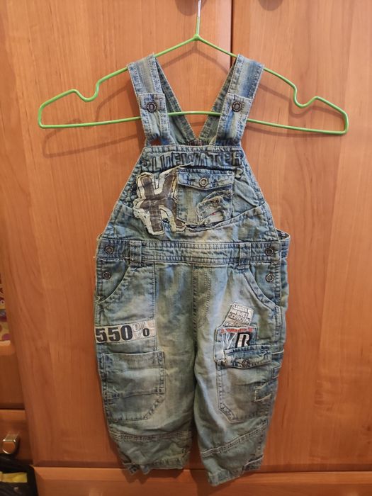 Джинсовый комбинезон