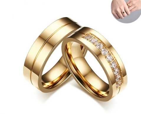 Alianças em Aço Inoxidável de longa duracão