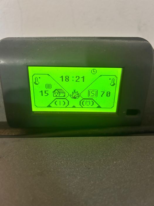 Salamandra Pellets /aquecimento água