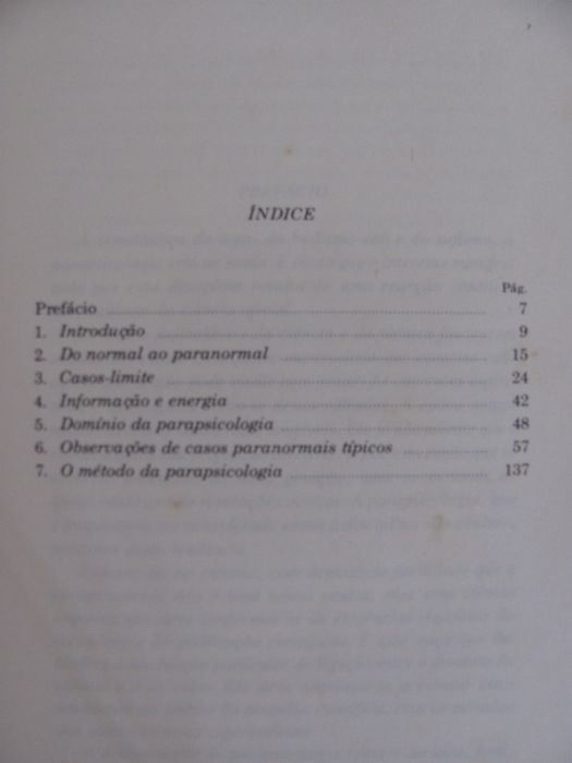A Parapsicologia do Prof. H. Van Praag