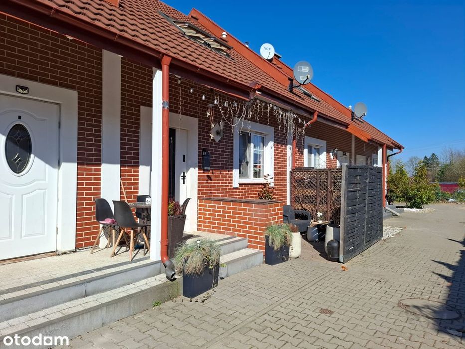 Dom w zabudowie szeregowej 70m2 na zamkniętym osiedlu