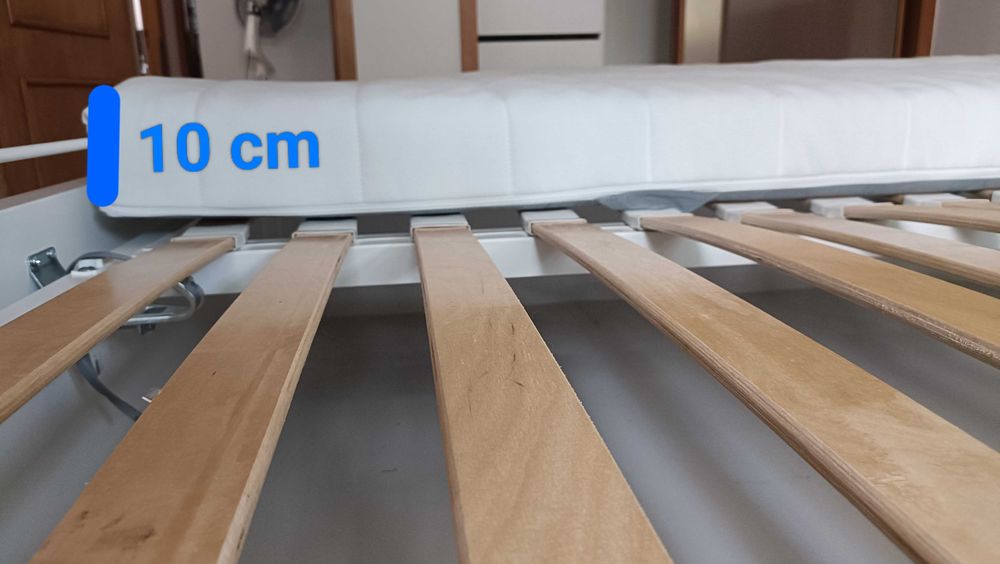 Colchão IKEA Asvang Espuma 80x200 cm