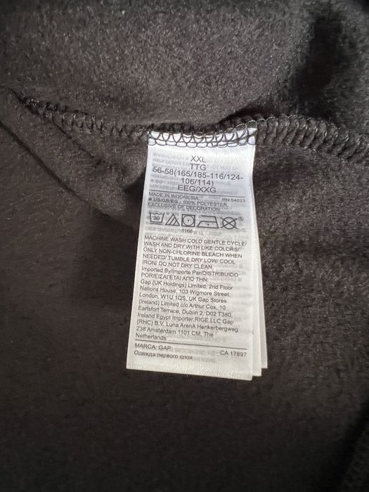 Флісова кофта gap xxl розмір
