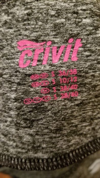 Crivit legginsy szare