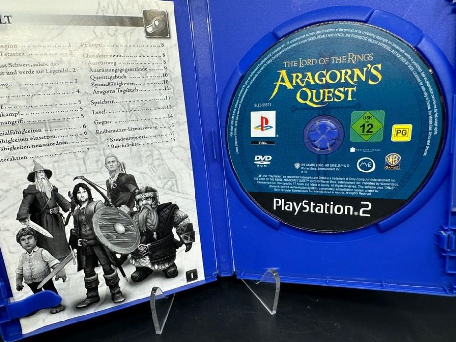 Gra na Ps2 Władca Pierścieni Wyprawa Aragorna