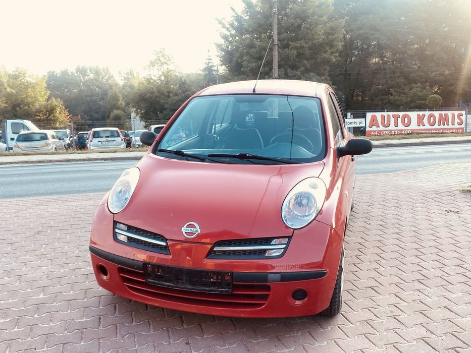 sprzedam nissan micra rok 2006 poj 1,2 przeb 185tys klimatyzacja 5-d