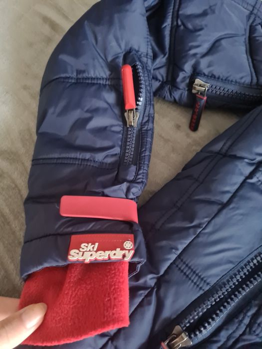 Kurtka zimowa granatowa SuperDry S