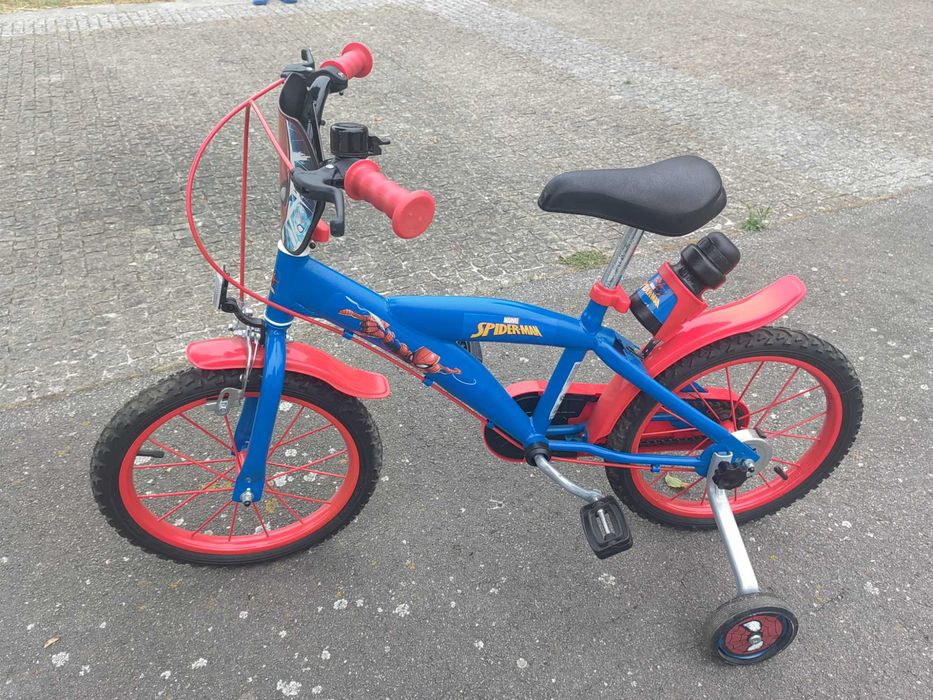 Bicicleta Huffy Spider-Man Roda 14