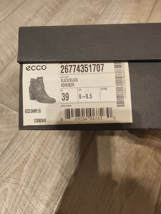 Черевики ECCO, 39 розмір