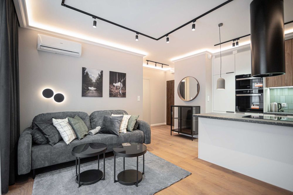 2 pokoje - KLIMA - BALKON - Garaż - KRZYKI