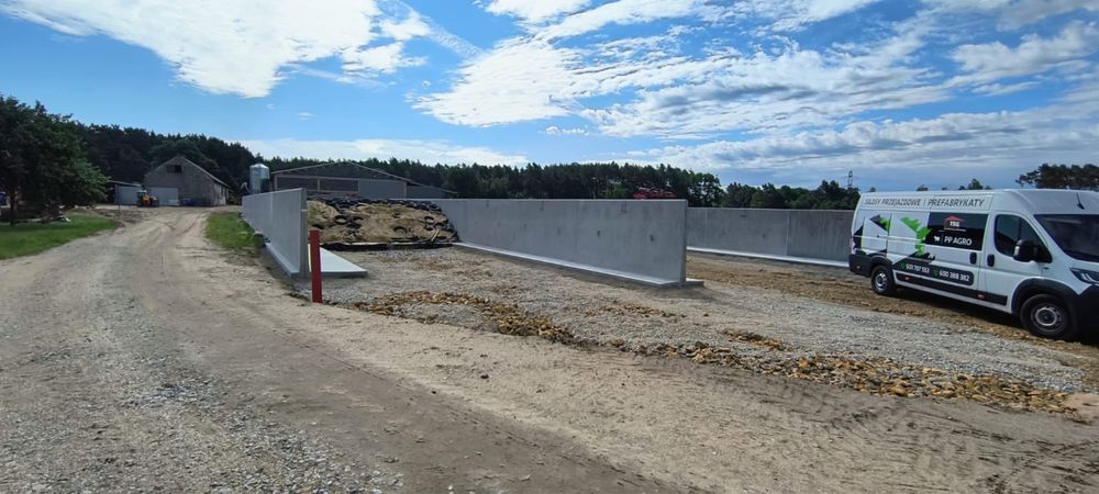 Prefabrykaty silos na kiszonke