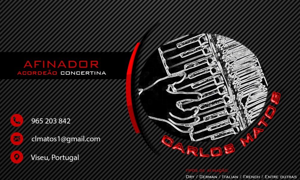 Afinação | afinador e reparação de Acordeão / Acordeon/ Concertina