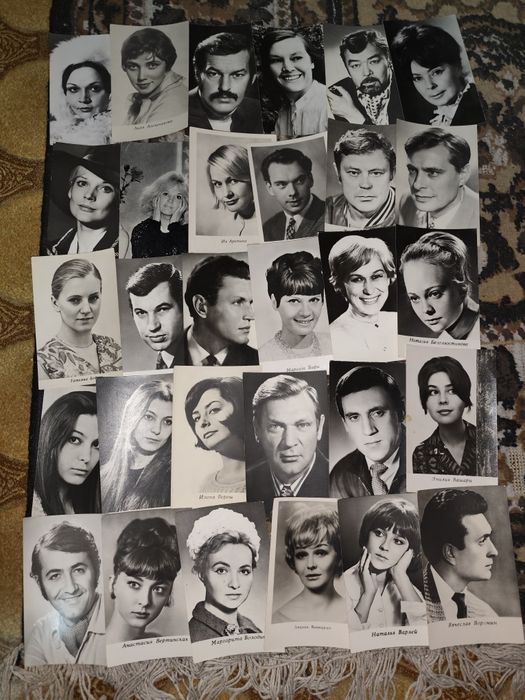 Фото артистов цветные и черно-белые