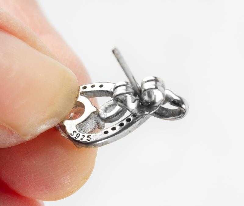 Серебряные серьги 925 пробы, сережки, серебро 925 проба