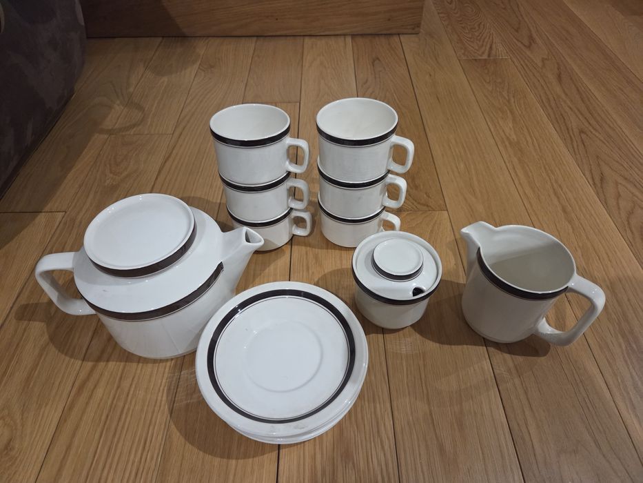 Serviço de chá da fabrica de loiça de sacavém