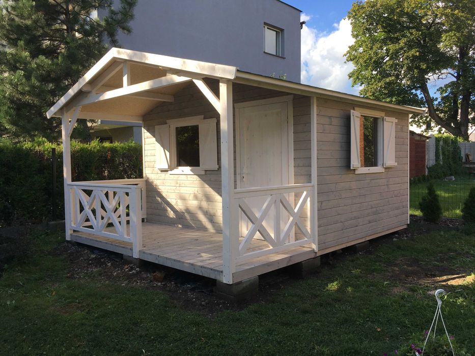 Domek na działkę, domek ogrodowy, altana