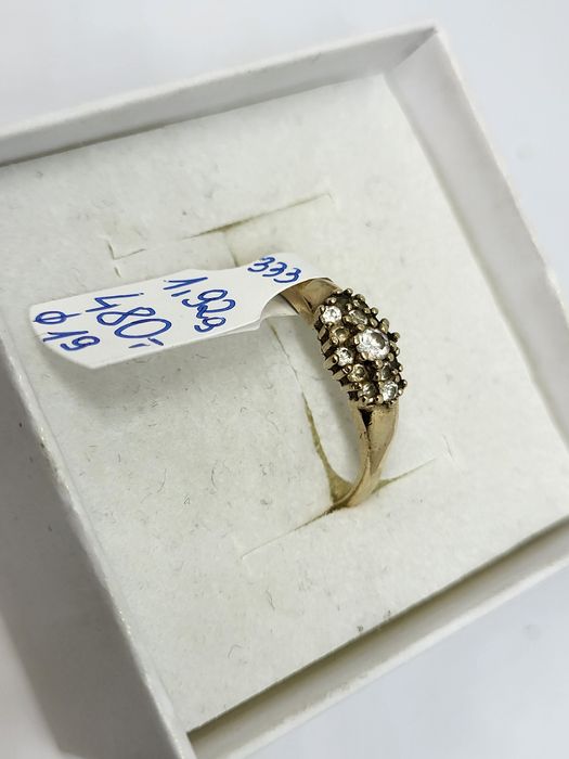 Pierścionek 333 1,92g r19 Komis Madej Gorlice