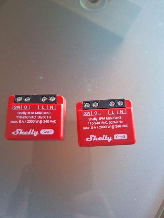 Shelly 1pm mini gen3 ( 2 unidades)