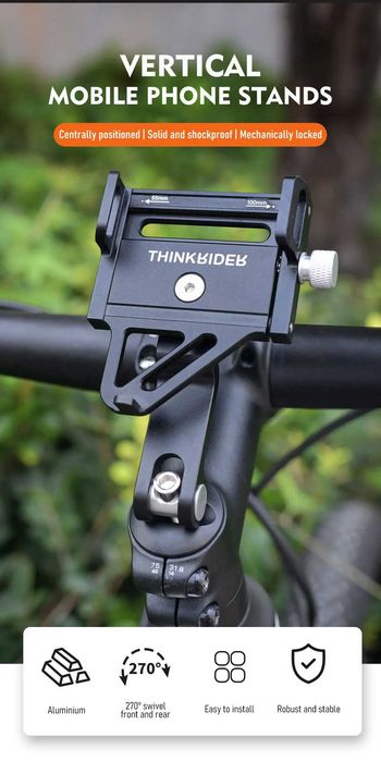 Uchwyt rowerowy do telefonu ThinkRider MTB  aluminiowy