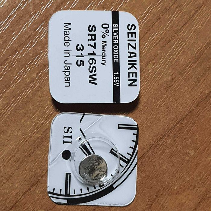 Батарейка для часов 315 SR716SW 317 SR516SW 321 SR616SW 373 SR916SW