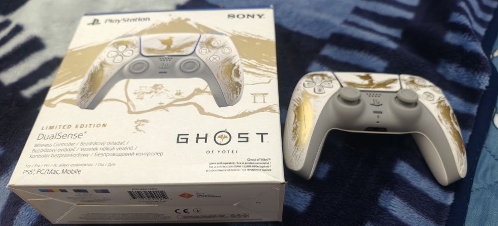 Pad Dualsense pS5 Ghost od Yotei.Edycja limitowana.