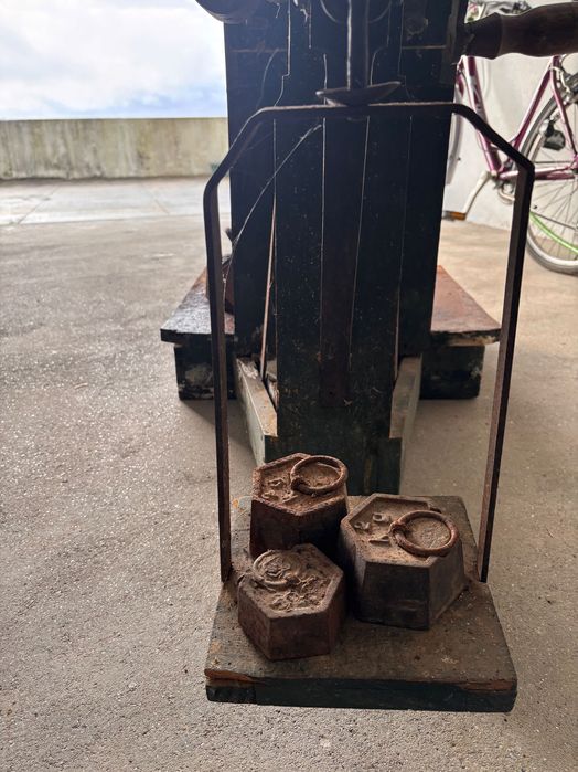 Balança antiga agricola